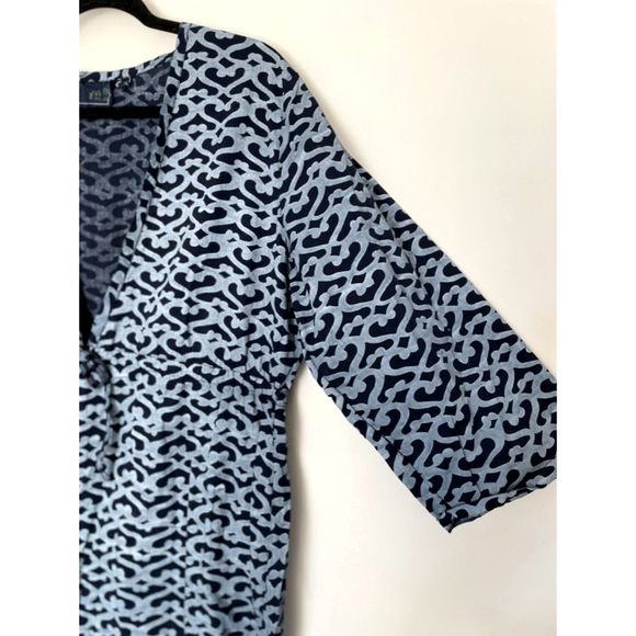 Mary Ellen All Over Print 100% Cotton Swim Cover Size Medium / Large C141 - Picture 9 of 11